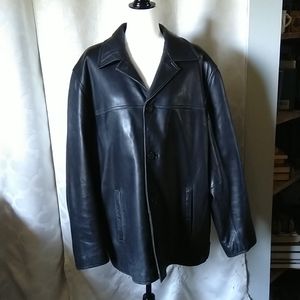 Guess vintage leather coat